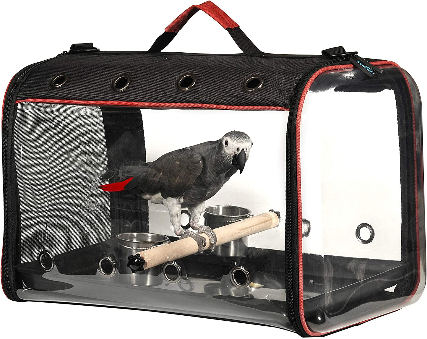 Jaula de viaje para pájaros Colorday