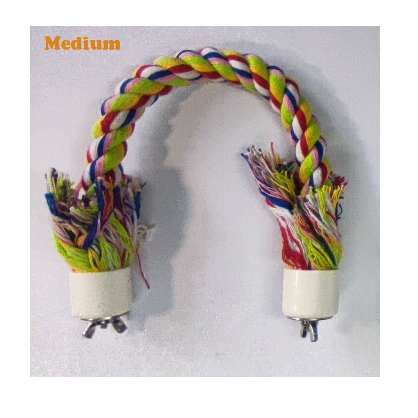 Bird Mirror Rope Perches Accessories