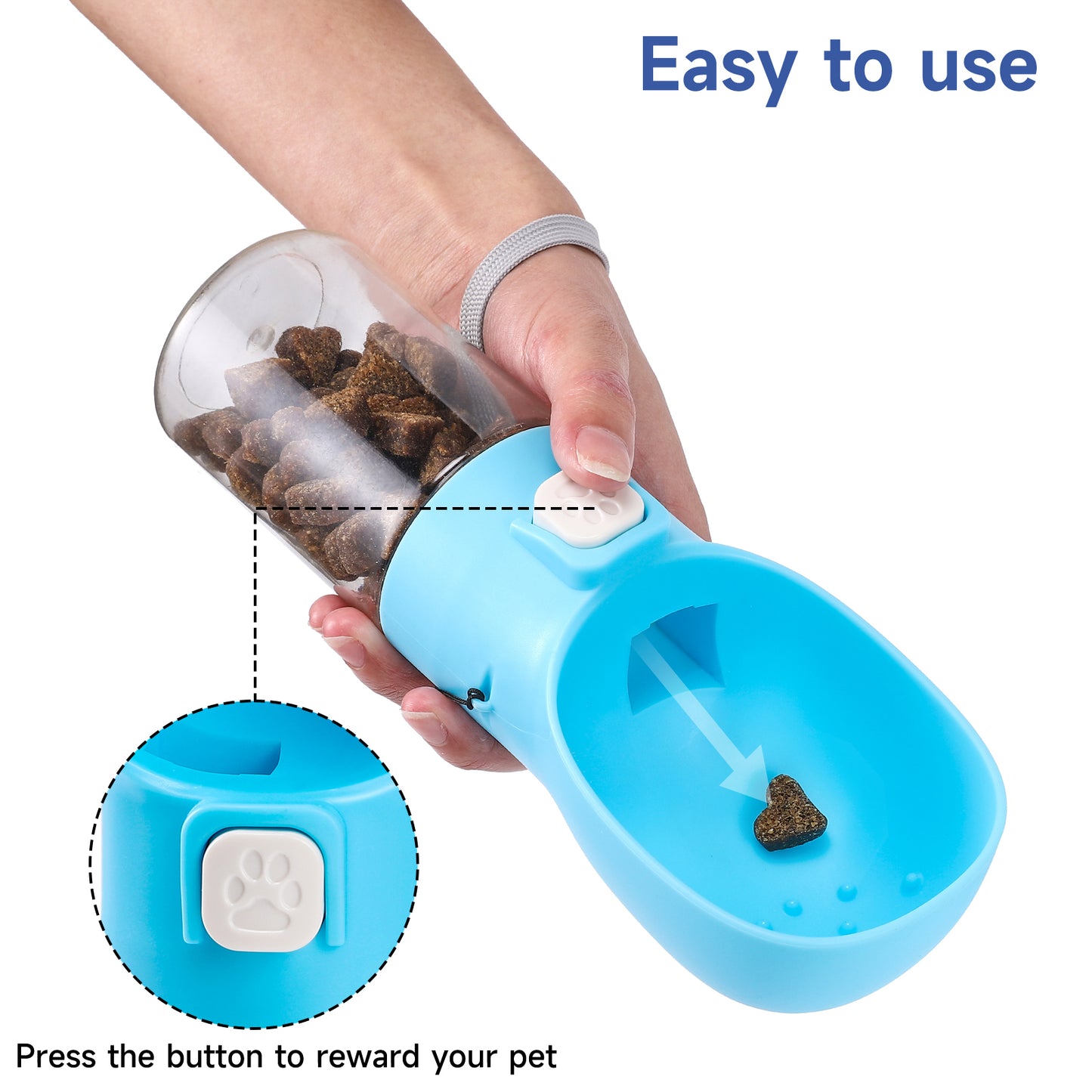 Handheld Dog Feeder