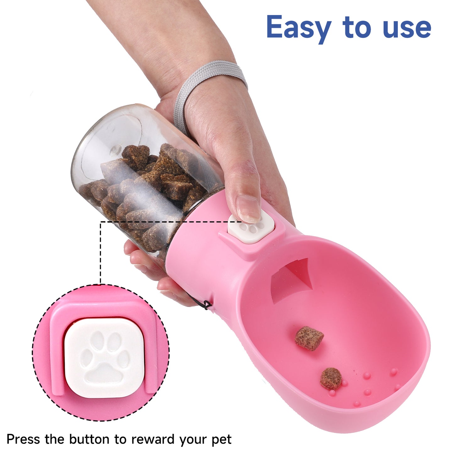 Handheld Dog Feeder