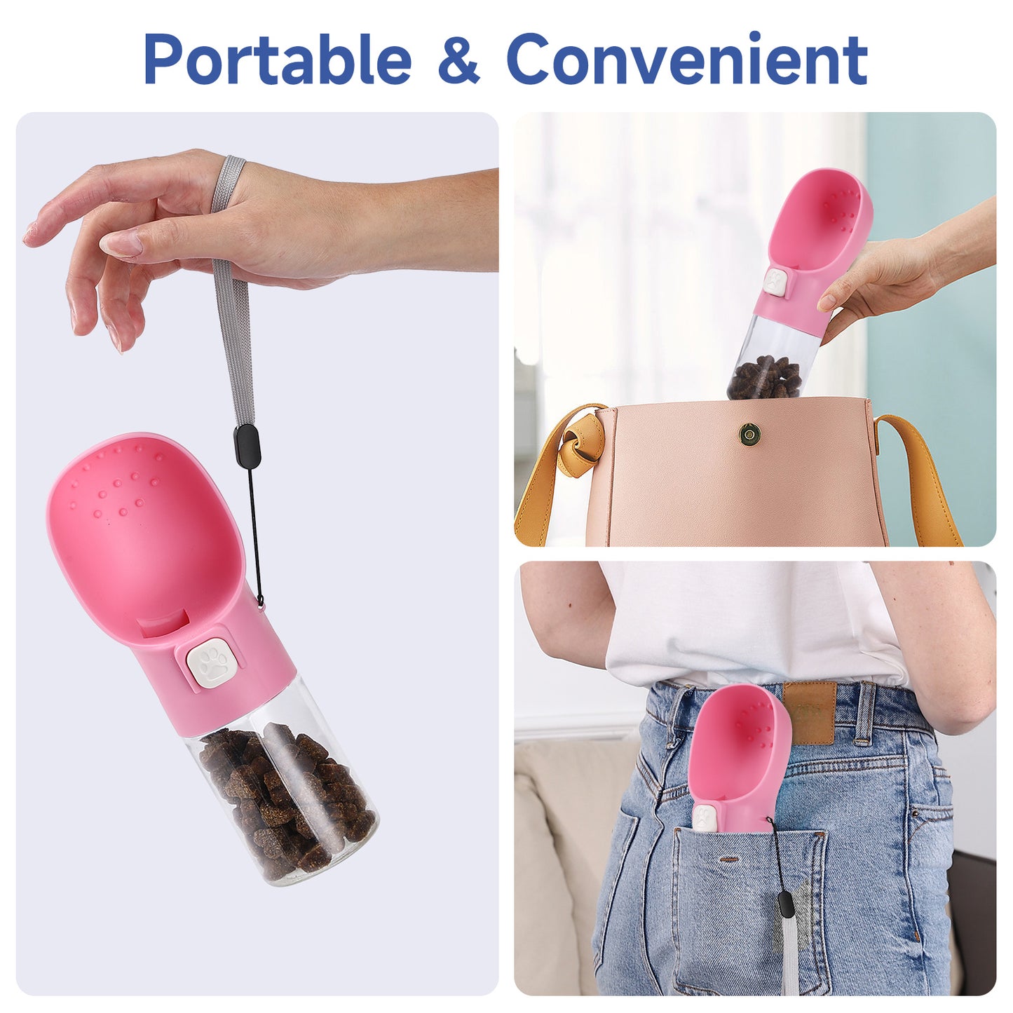 Handheld Dog Feeder
