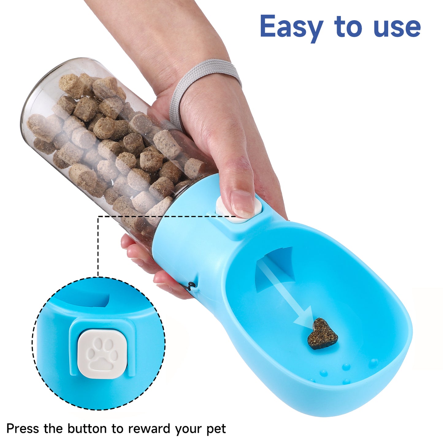 Handheld Dog Feeder