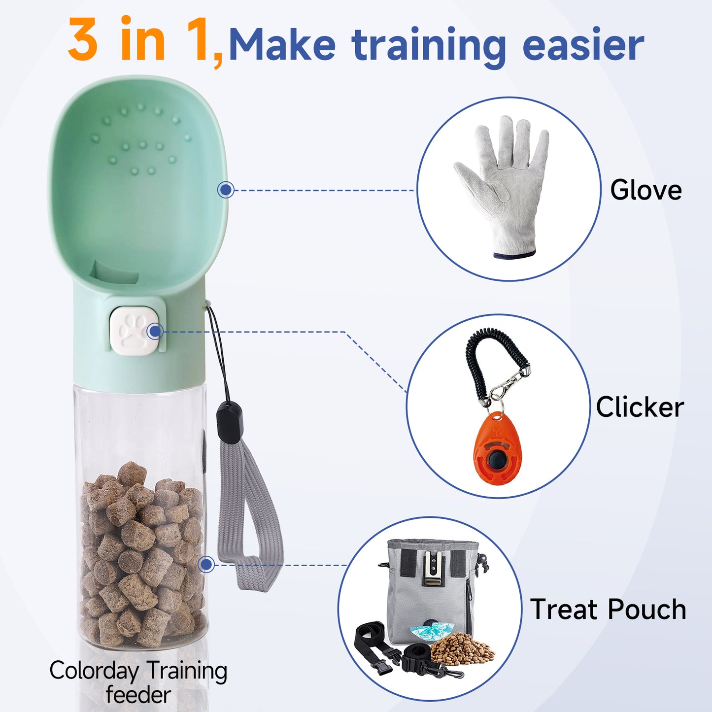 Handheld Dog Feeder